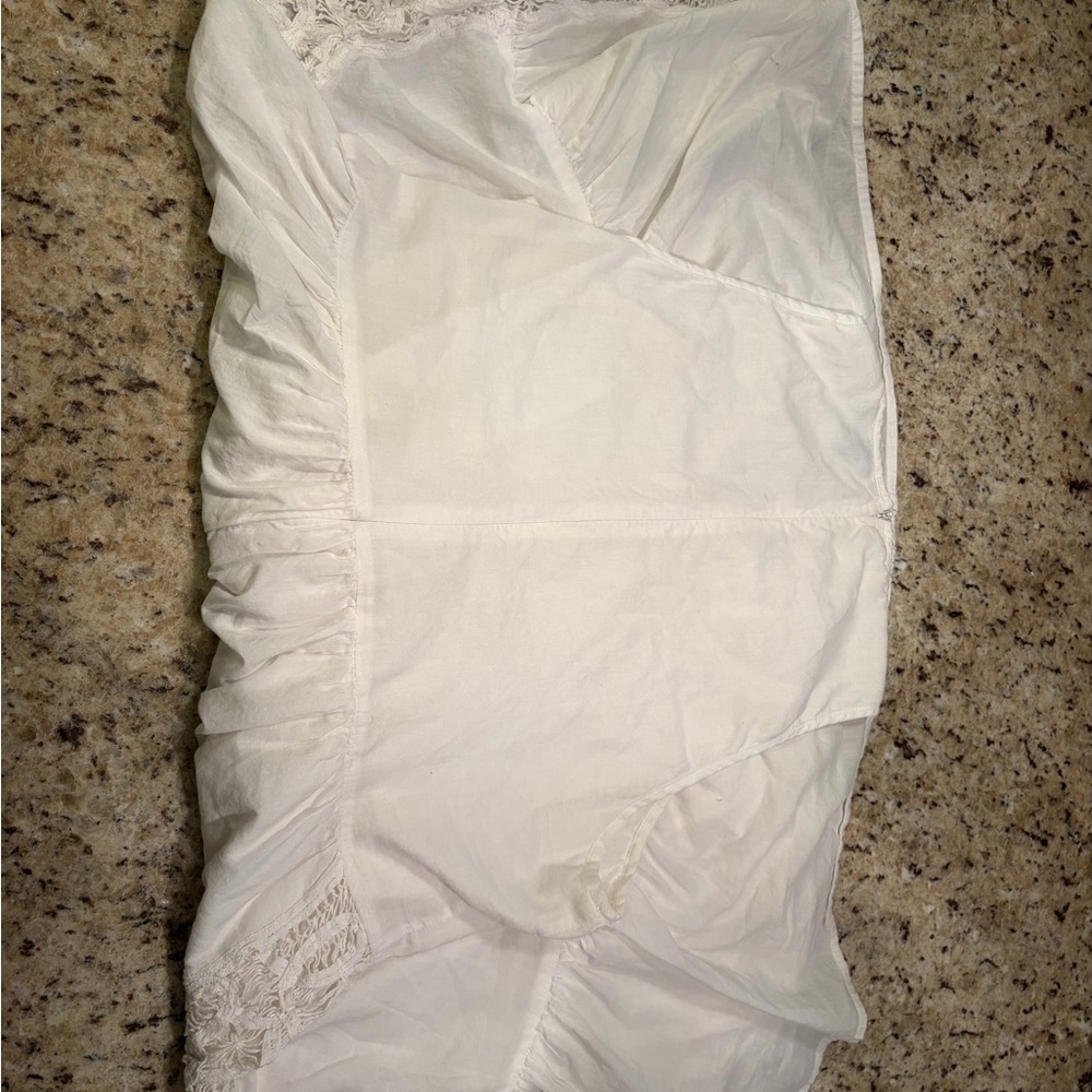 Vintage Victoria's Secret White Crochet Dreas - Picture 5 of 8